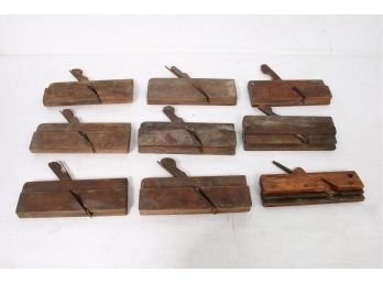 Group Of Antique Molding Wooden Planes