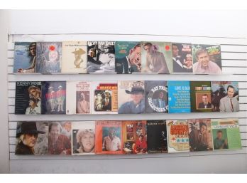 Group Of Vintage LP33 Vinyl Records - Country Music