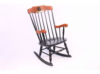 Vintage Faculty Rocking Chair From XAVERIAN High School Brooklyn NY