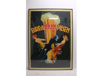 Birra Itala Pilsen Large Poster - Replica