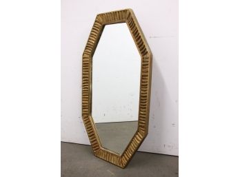 Vtg 1970's Gampel-stoll Wall Hanging Mirror - Large & Heavy