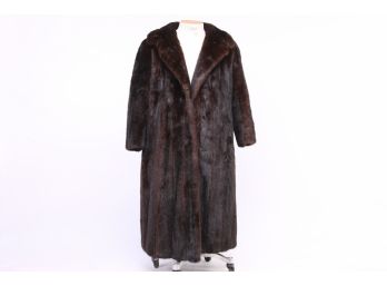 Vintage Mink Fur Coat By Brehm Furs NY