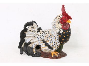 Vintage Large Decorative Ceramic Rooster