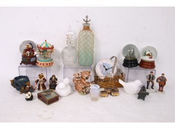 Group Of Decorative Items For The Household Including Tiffany Decanter