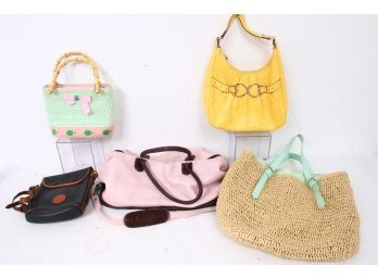 Group Of Women's Handbags From Shiraleah, Croft 7 Barrow, Dooney & Bourke, XOXO