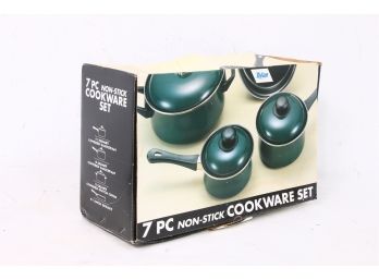 7-pc Non Stick Cookware Set - NEW