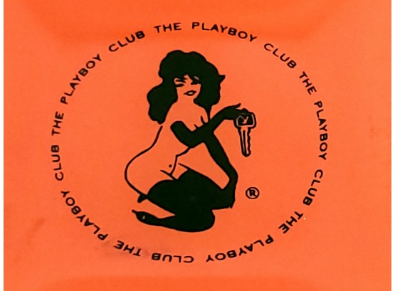 Glass Playboy Club Ashtray