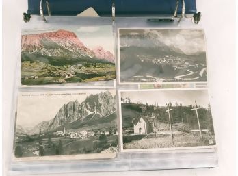Large Italy Postcard Collectionwith Italian Postage