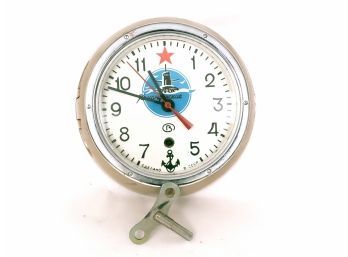 Kauahguyckue Russian Submarine Clock With Key