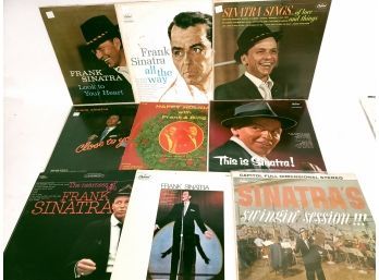 Frank Sinatra Vinyl Revues Lot Of 9