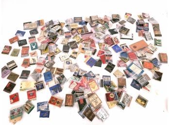Huge 150 Pc Matchbook Collection, Hotels, Attractions, Advertising
