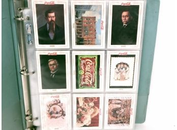 Collection Of Coca Cola Trading Cards