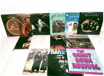 14 Vinyl Rock Records Jimi,  Frampton, Lennon And More