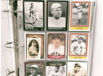 Over 300 Baseball Cards Almost All Red Sox Collection