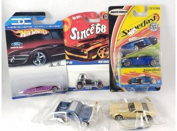 5 Hot Wheels Cars New In Package