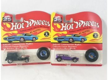 2 Got Wheels 25 Year Anniversary Cars In Package