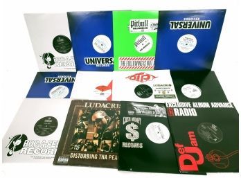 12 Hip Hop Vinyl Records