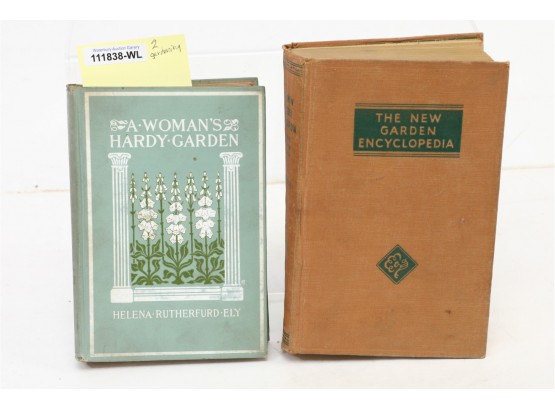 2 Gardening Books
