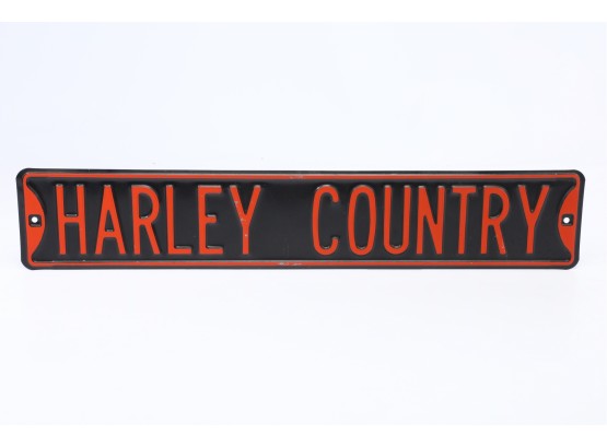 Harley Country Sign