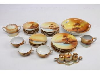 Noritake Tree In The Meadow Partial Set