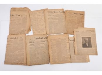 1894-1906 Waterbury Newspapers