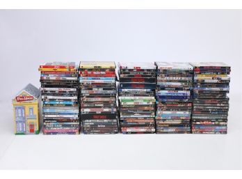 Large Tub Of Used Dvd's