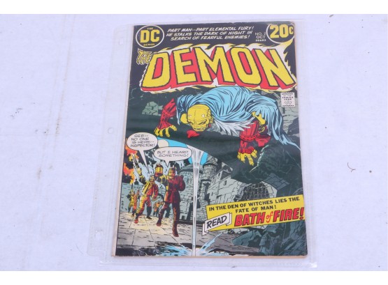 The Demon #2(1972)jack Kirby Second App Of Etrigan DC Comic Book