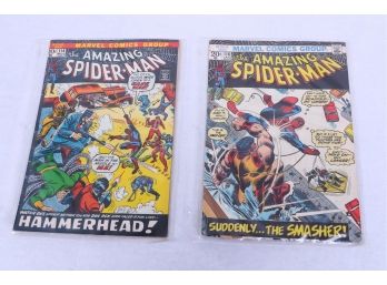 Group Of 2 Vintage Marvel Comics 'the Amazing Spider Man' #114 And#116