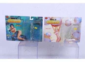 2 Girls Of Chiodo Series 1 Action Figures New In Box