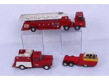 Group Of 3 Vintage Metal Toy Cars - Tonka ,buddy L