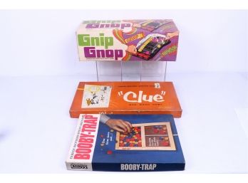 Group Of 3 Vintage Games In Boxes