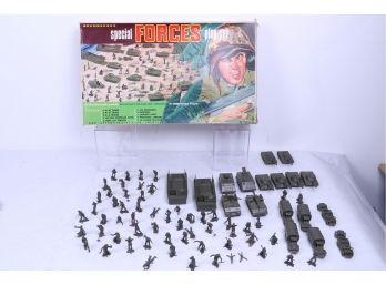 Vintage Brumberger Special Forces Play Set In Box