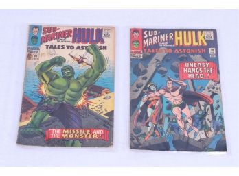 2 Vintage Marvel Comics  Tales To Astonish # 76 And Tales To Astonish #85