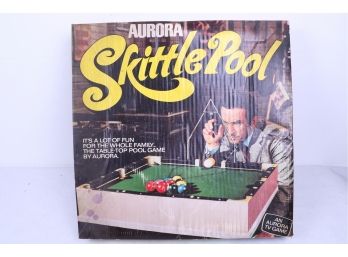 Vintage Aurora Skittle Pool Game With Box