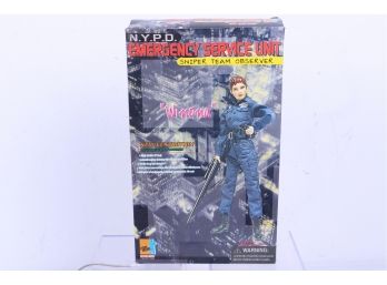 N.y.p.d. Emergency Service Unit 'winona' Action Figure  New In The Box