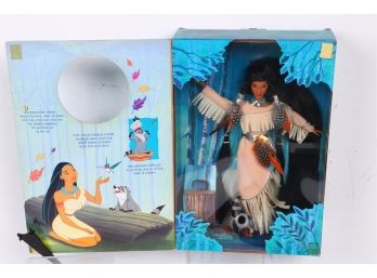 Mattel Special Edition Pocahantes Feathers In The Wind Barbie 1996 New In Box