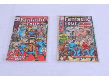 Fantastic Four #102 And # 104 Comic Books
