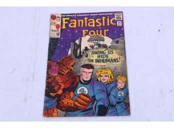 Vintage Fantastic Four # 45 'the Inhumans ' Comic Book