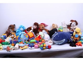 Large Group Of Plush Toys