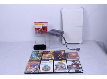 Group Of Vintage PlayStation Video Games And Relating Items
