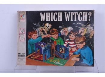 Vintage Milton Bradley Which Witch Board Game