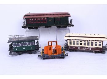 Group Of Big Train Toys