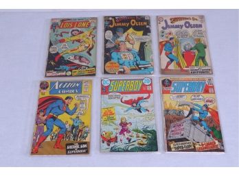 Group Of Vintage DC Comic Books