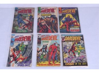 Group Of Marvel Daredevil Comics #26 , #29, #36 , #58 ,#62 ,# 89