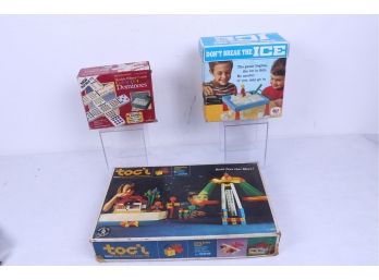 Group Of 3 Vintage Games In Boxes