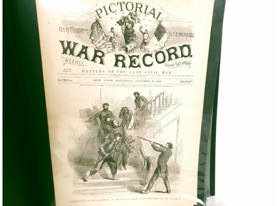 Collection Of Over 40 Civil War 1880s Papers From Thomas Nastwar Pictorial And More