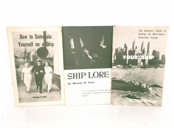Norman D Ford 1953 Ship Boating Books