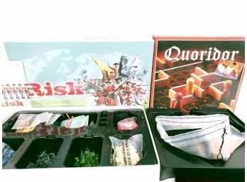 Risk And Quoridor Board Games