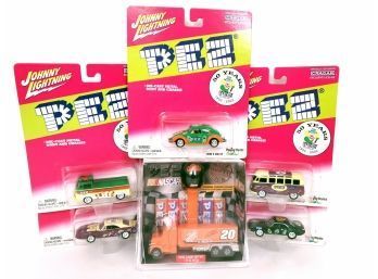 5 Pez Cars New In Package