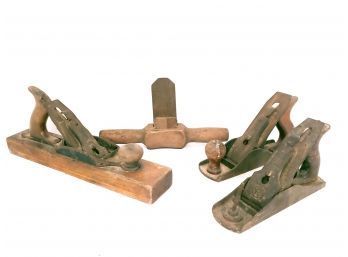 Vintage Wood Planes,  W Bucher, VB, And A 15' Stanley